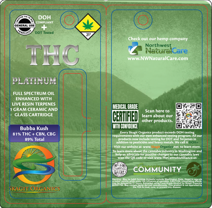 Skagit Organics THC Vape