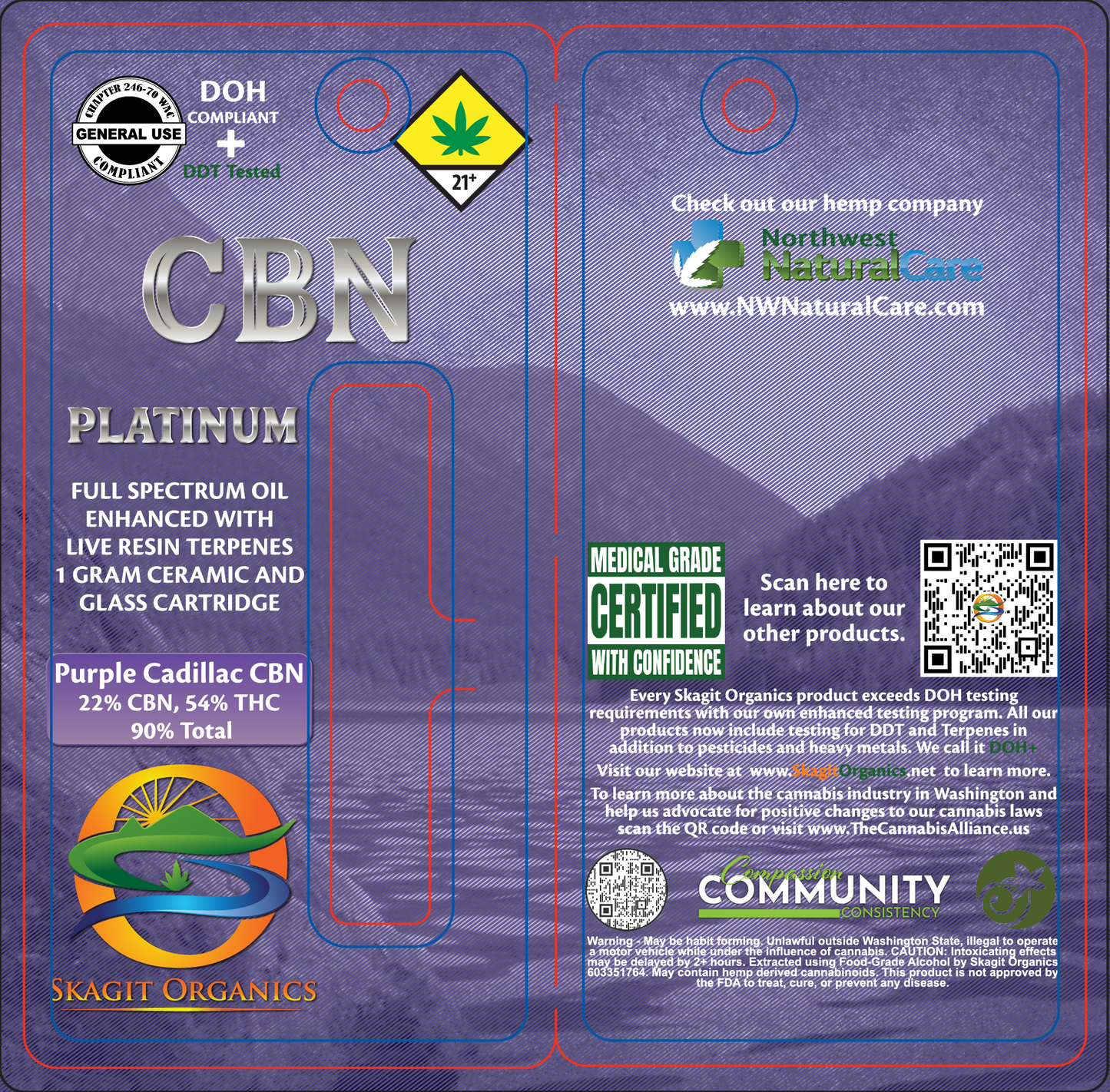 Skagit Organics CBN Vape