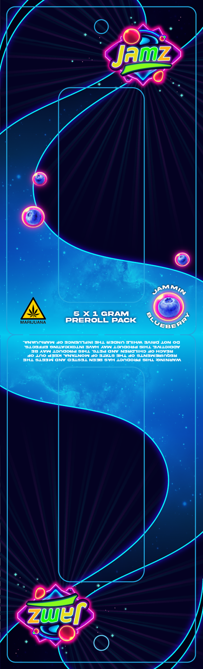 Jamz 5 Pack 1G Prerolls