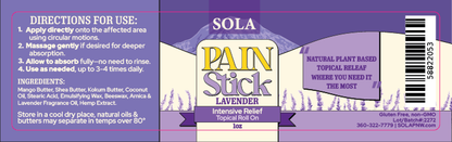 Roll-on Stick 1oz Label