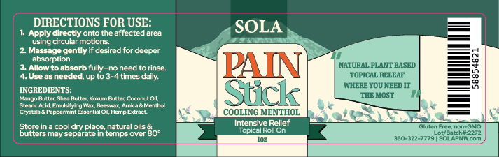 Roll-on Stick 1oz Label