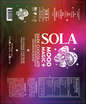 SOLA Mushroom Chocolate Bar Label