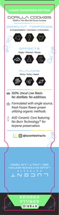 Lucent Live Resin Liquid Diamonds Vape Label