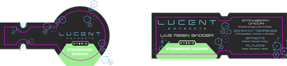 Lucent Dab Jar & Box Label