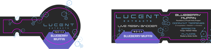 Lucent Dab Jar & Box Label