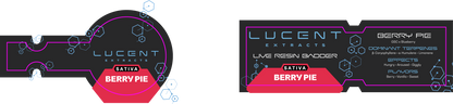 Lucent Dab Jar & Box Label