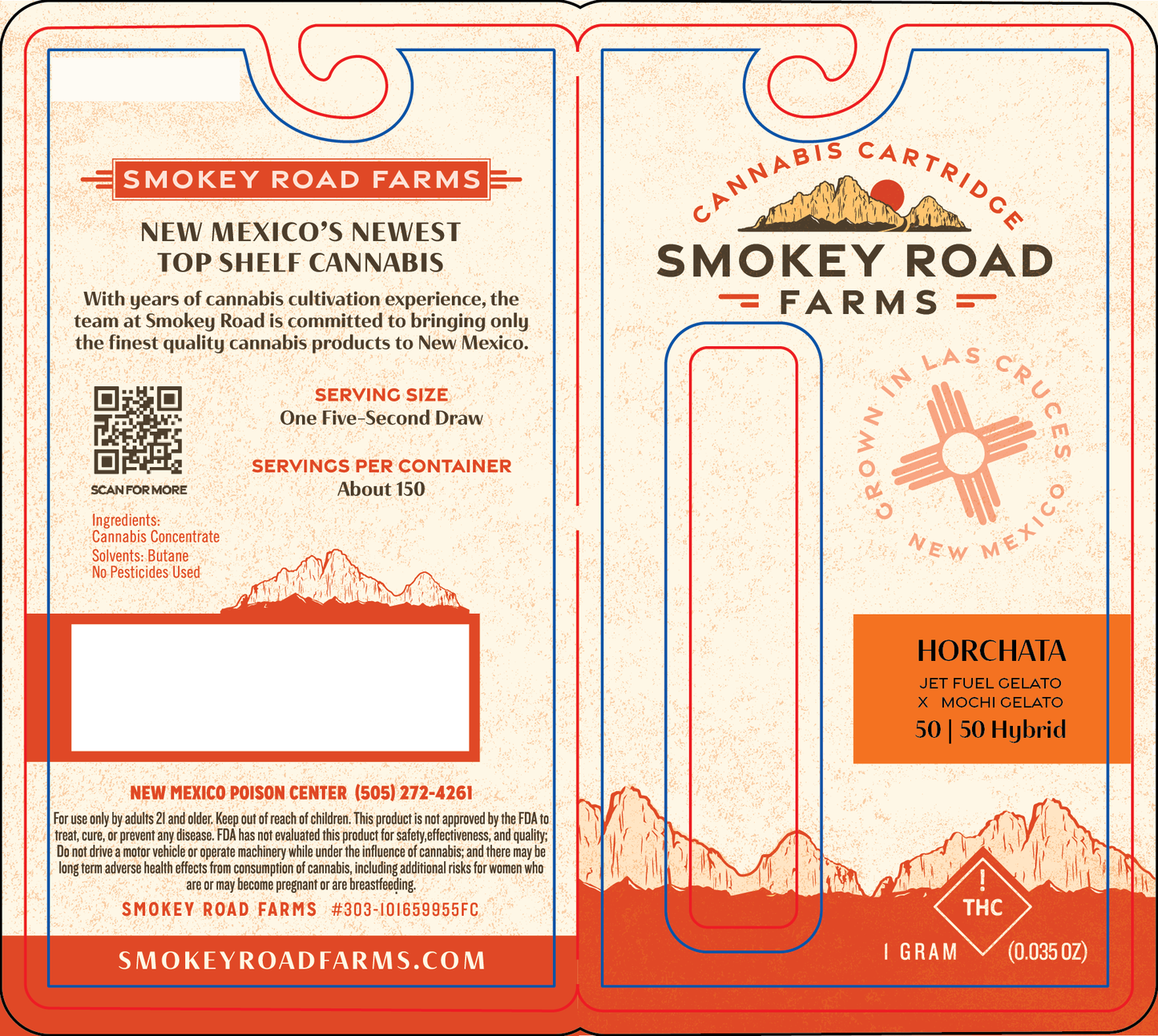 Smokey Road Farms Live Resin Vape (NM)