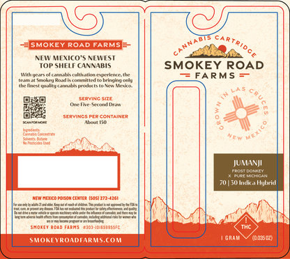 Smokey Road Farms Live Resin Vape (NM)