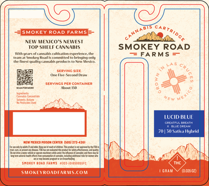Smokey Road Farms Live Resin Vape (NM)