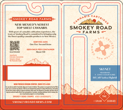 Smokey Road Farms Live Resin Vape (NM)
