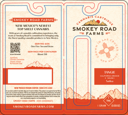 Smokey Road Farms Live Resin Vape (NM)