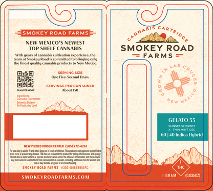 Smokey Road Farms Live Resin Vape (NM)