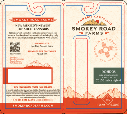 Smokey Road Farms Live Resin Vape (NM)