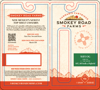 Smokey Road Farms Live Resin Vape (NM)
