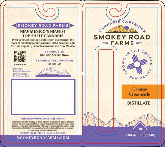 Smokey Road Farms Distillate Vape (NM)