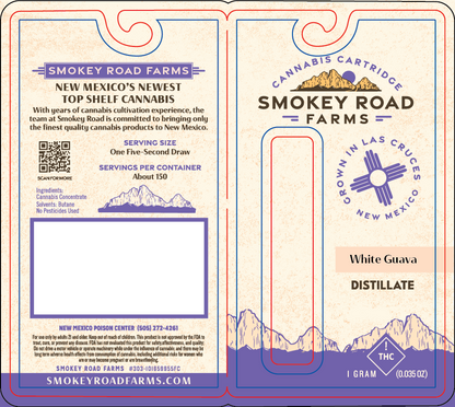 Smokey Road Farms Distillate Vape (NM)