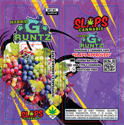 Slaps Cannabis UZO Disposable