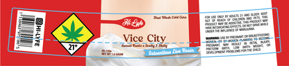 Betty Jar Curved & Perforated Label