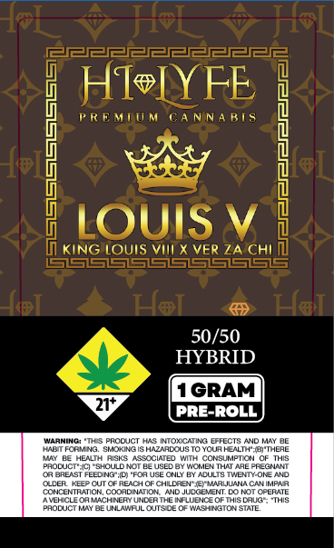 Hi-Lyfe Joint Tube Labels