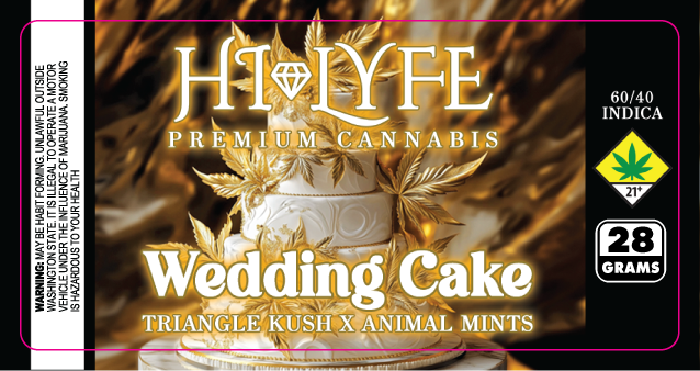 Hi-Lyfe 28G Jar Labels - 2x4"