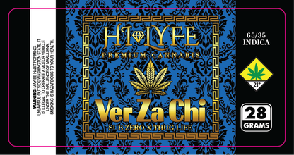 Hi-Lyfe 28G Jar Labels - 2x4"