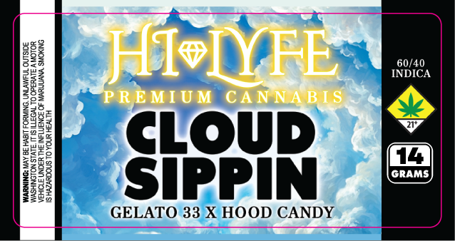 Hi-Lyfe 14g Jar Labels