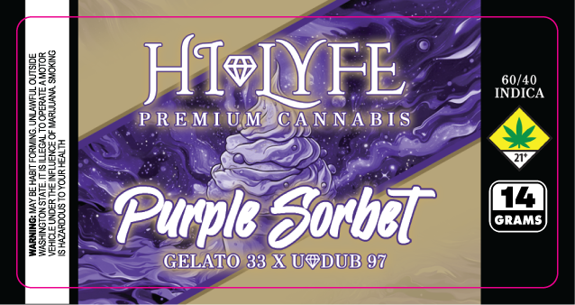 Hi-Lyfe 14g Jar Labels