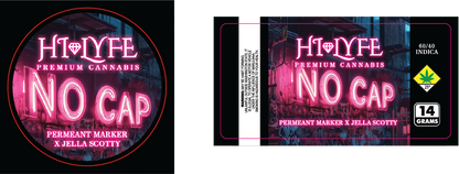 Hi-Lyfe 14g Jar & Lid Labels