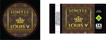 Hi-Lyfe 14g Jar & Lid Labels