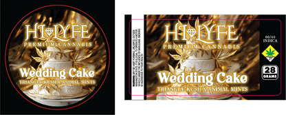Hi-Lyfe 28g Jar & Lid Labels