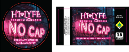Hi-Lyfe 28g Jar & Lid Labels