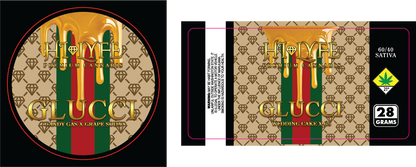 Hi-Lyfe 28g Jar & Lid Labels