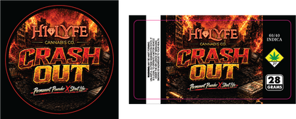 Hi-Lyfe 28g Jar & Lid Labels