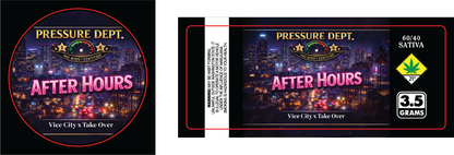 Pressure Dept 3.5g Flower Labels