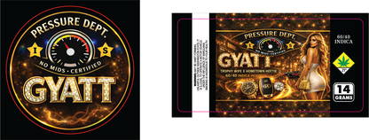 Pressure Dept 7g Flower Labels
