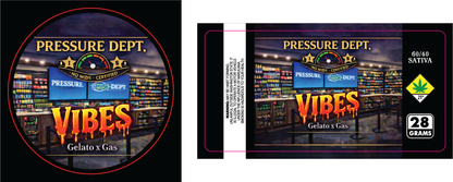 Pressure Dept 28g Flower Labels