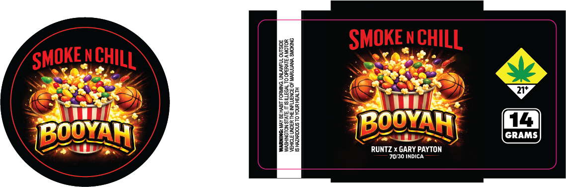 Smoke n Chill 14g Labels