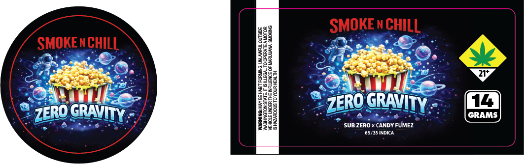 Smoke n Chill 14g Labels