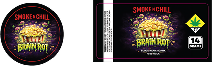 Smoke n Chill 14g Labels