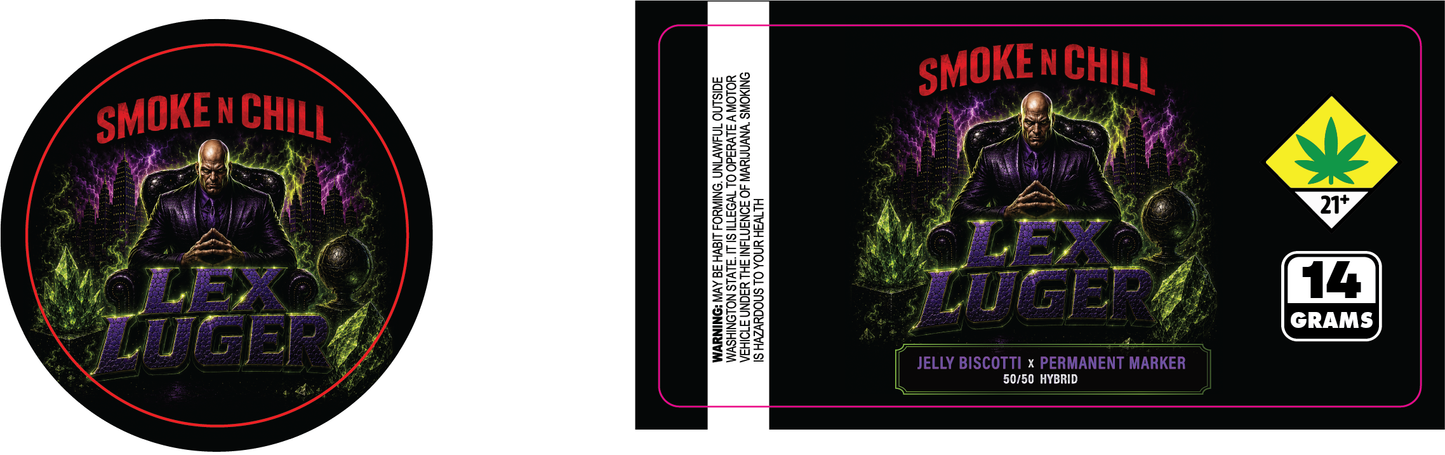 Smoke n Chill 14g Labels