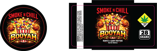 Smoke n Chill 28g Labels