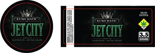 Kush Matic 3.5g Labels