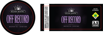 Kush Matic 3.5g Labels