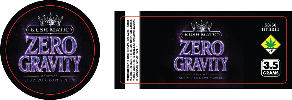 Kush Matic 3.5g Labels