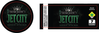 Kush Matic 7g Labels