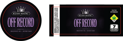 Kush Matic 7g Labels