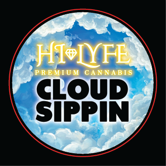 Hi-Lyfe 3.5G Round Lid Labels - 2"