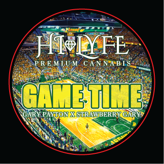 Hi-Lyfe 3.5G Round Lid Labels - 2"