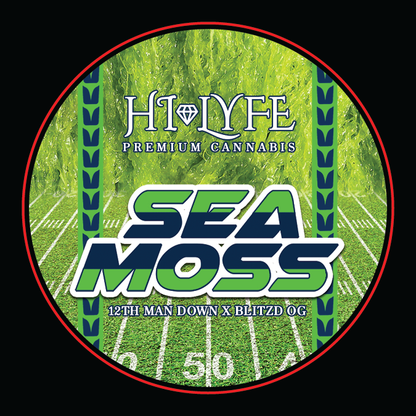 Hi-Lyfe 3.5G Round Lid Labels - 2"