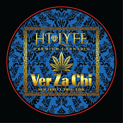 Hi-Lyfe 3.5G Round Lid Labels - 2"
